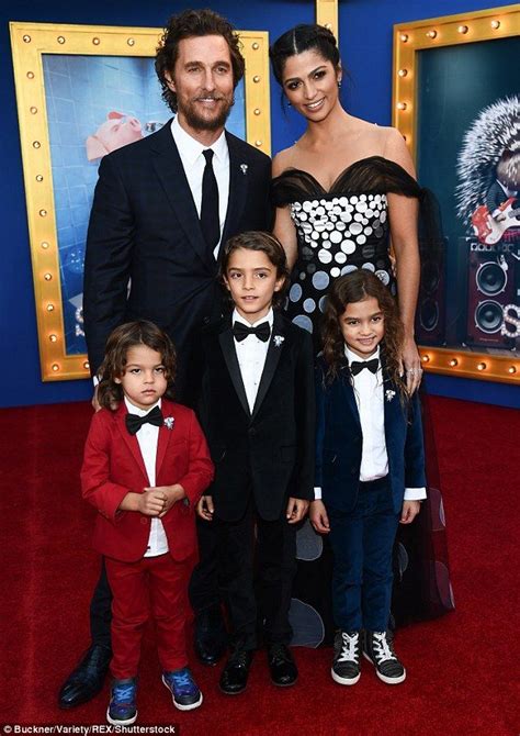 matthew mcconaughey family pictures|camila alves parents photos.